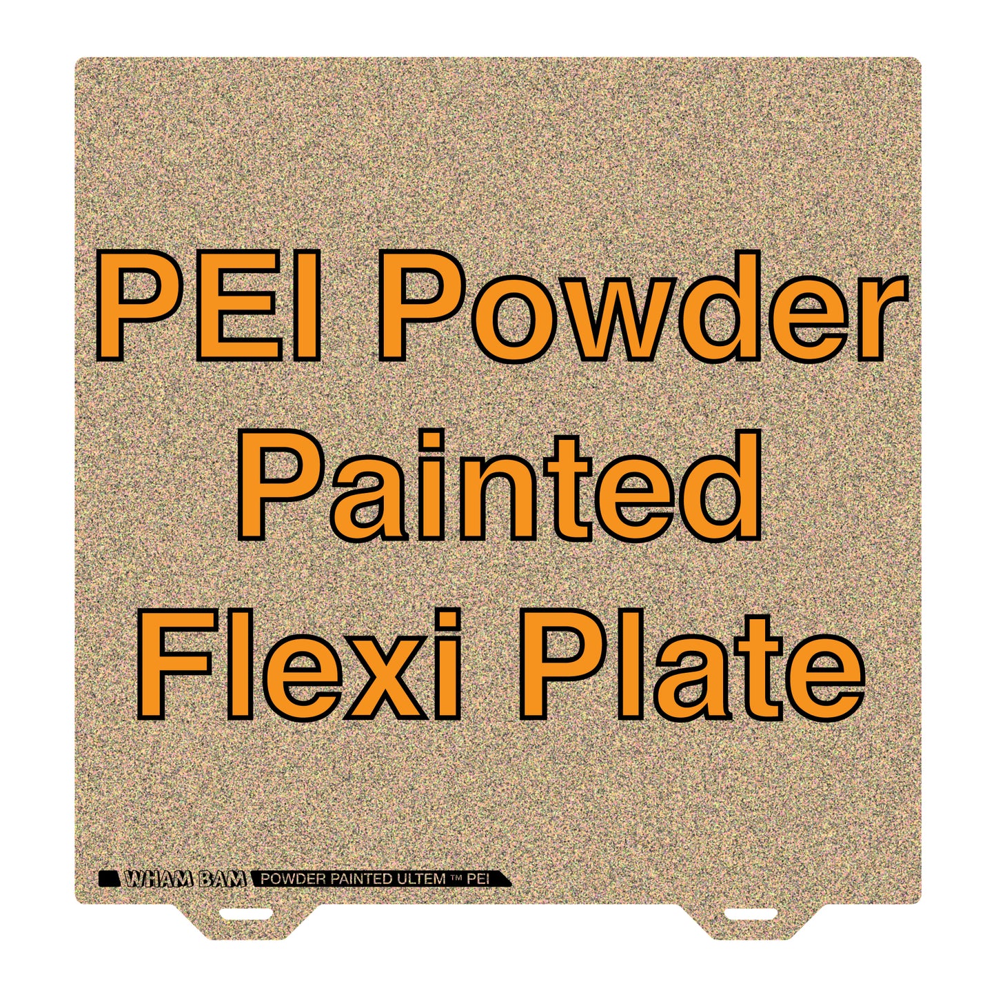 Powder Painted PEI Flexi Plate - 430 x 430 - Elegoo Neptune 3 Max, Neptune 4 Max, and AnyCubic Kobra 2 Max