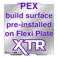 Flexi Plate with Pre-Installed PEX Build Surface XTR - 365 x 365 - Prusa XL