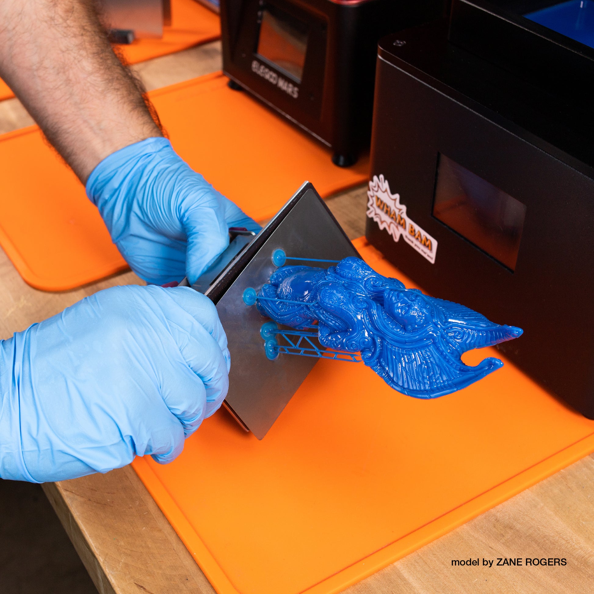 Resin 3D Printer Build Plate Flexible Spring Steel Magnetic Plate Flex Bed  US