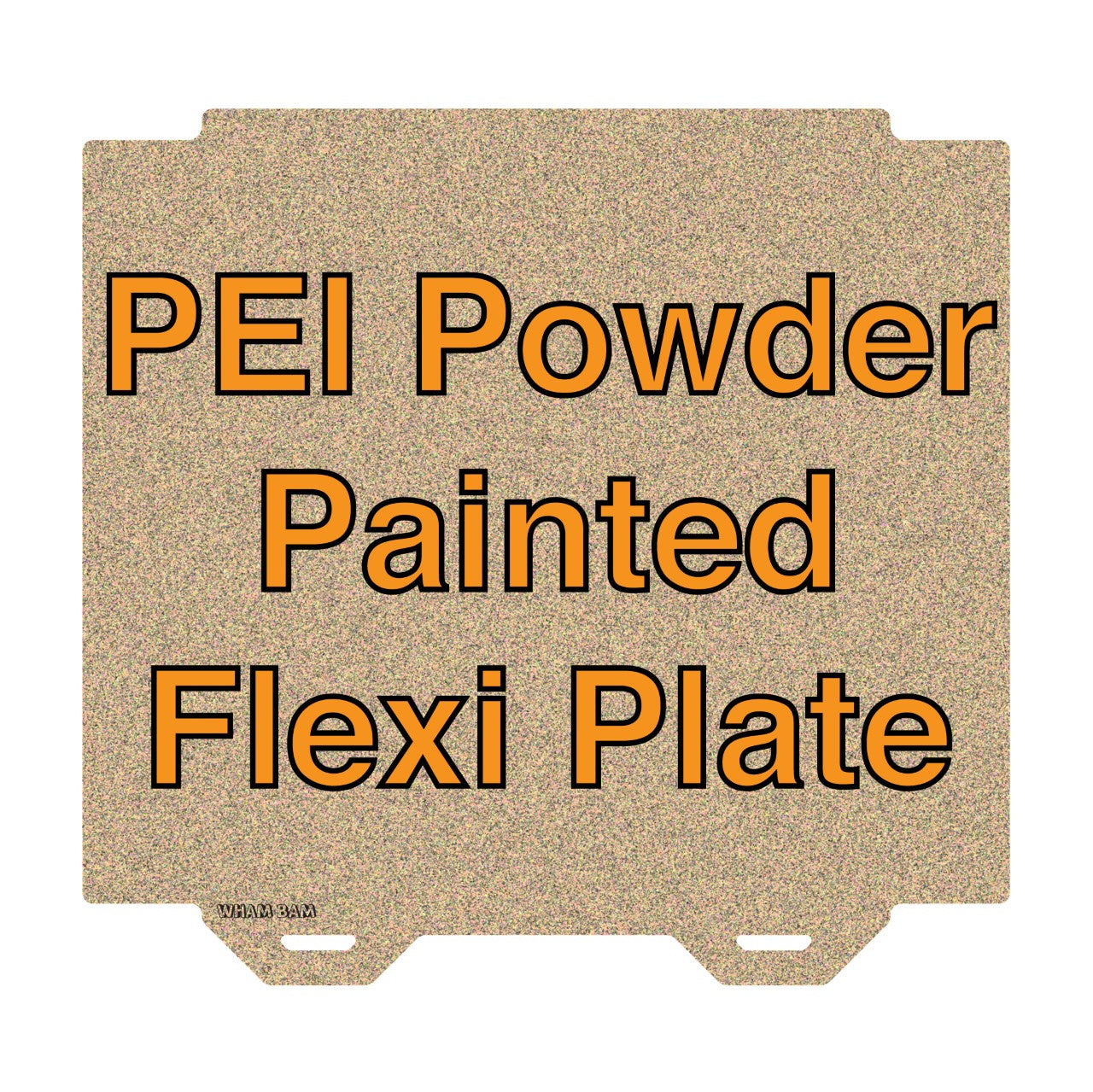 Powder Painted PEI Flexi Plate - 258 x 230 (Cut Out Corners) -  Ultimaker S3 and Eryone ER 20