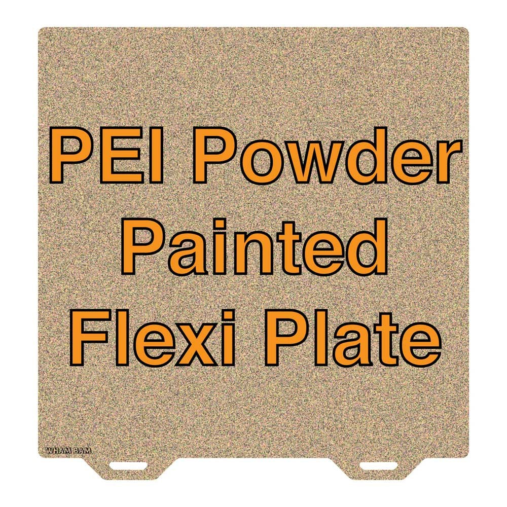 Powder Painted PEI Flexi Plate - 254 x 254 - Voron 2.4 250 and Tronxy XY-2 Pro