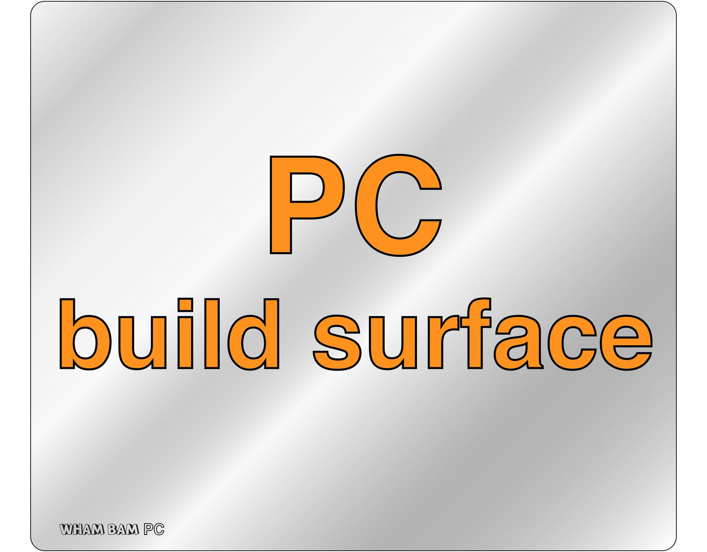 PC Build Surface (Clear) - 255 x 245 - Creality CR 6 SE