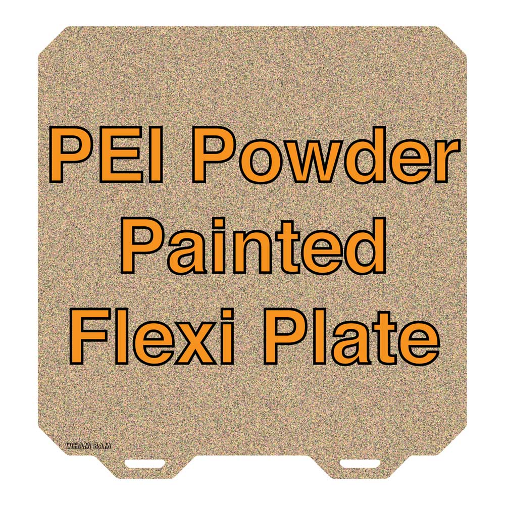 Powder Painted PEI Flexi Plate - 220 x 220  -  Anet A8,  Monoprice Maker Select Plus, Robo R2