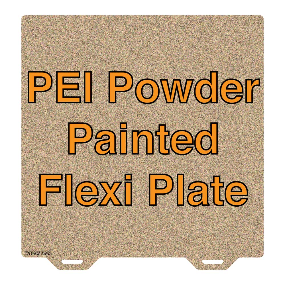 Powder Painted PEI Flexi Plate - 310 x 310 - Creality CR-10 & CR-10S, Artillery Sidewinder X1, BIQU Thunder