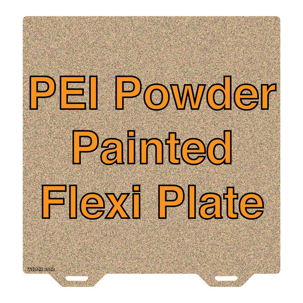 Powder Painted PEI Flexi Plate - 235 x 235  -  Creality Ender 3 & 5,  BIQU B1, Elegoo Neptune 2