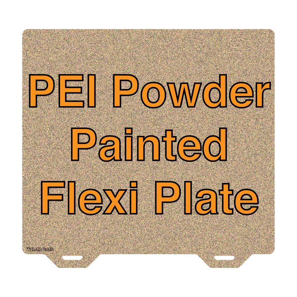 Powder Painted PEI Flexi Plate - 340 x 325 - Railcore II 300ZL