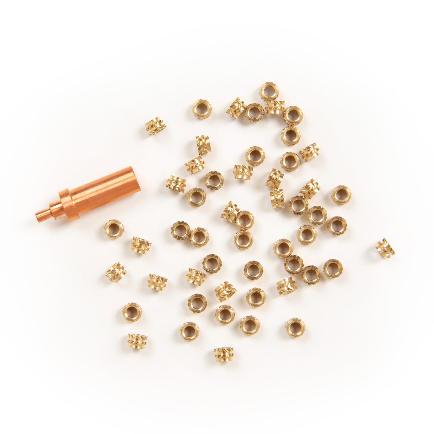Heat Press M3 Insert Kit (Pack of 50) with Soldering Tip