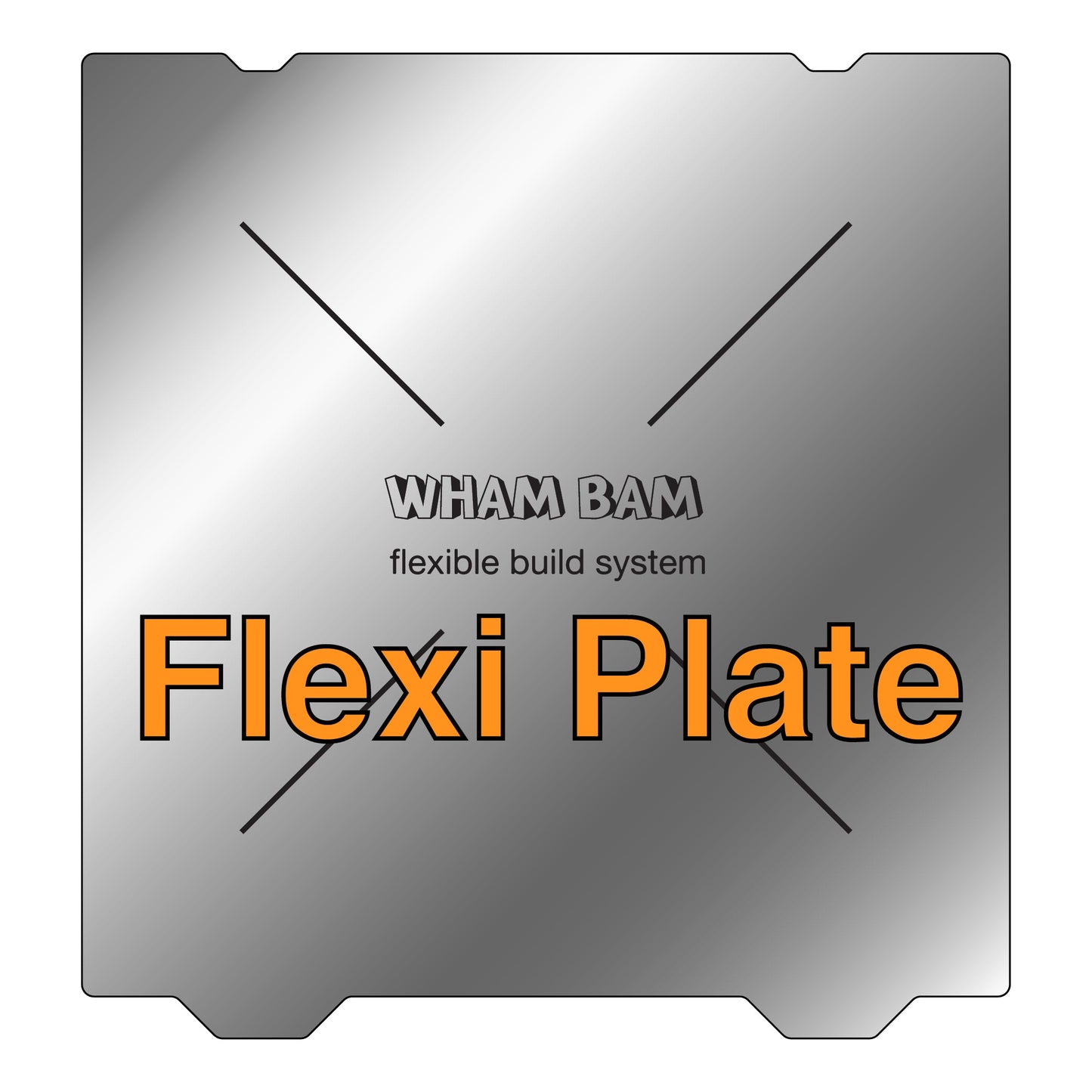Flexi Plate Only (No Build Surface) - 315 x 310 - Creality K1 Max, Ender 3 S1 Plus, CR10 Smart Pro