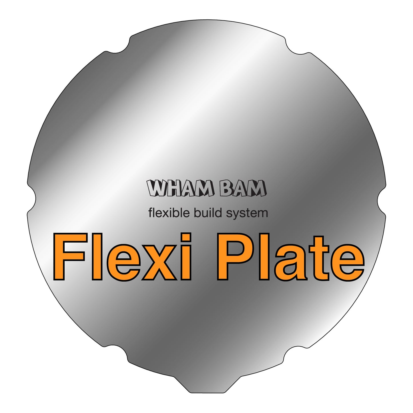Flexi Plate Only (No Build Surface) - 220Ø - FLSun Delta Mini & Q5 Delta, SEEMECNC Orion & H2