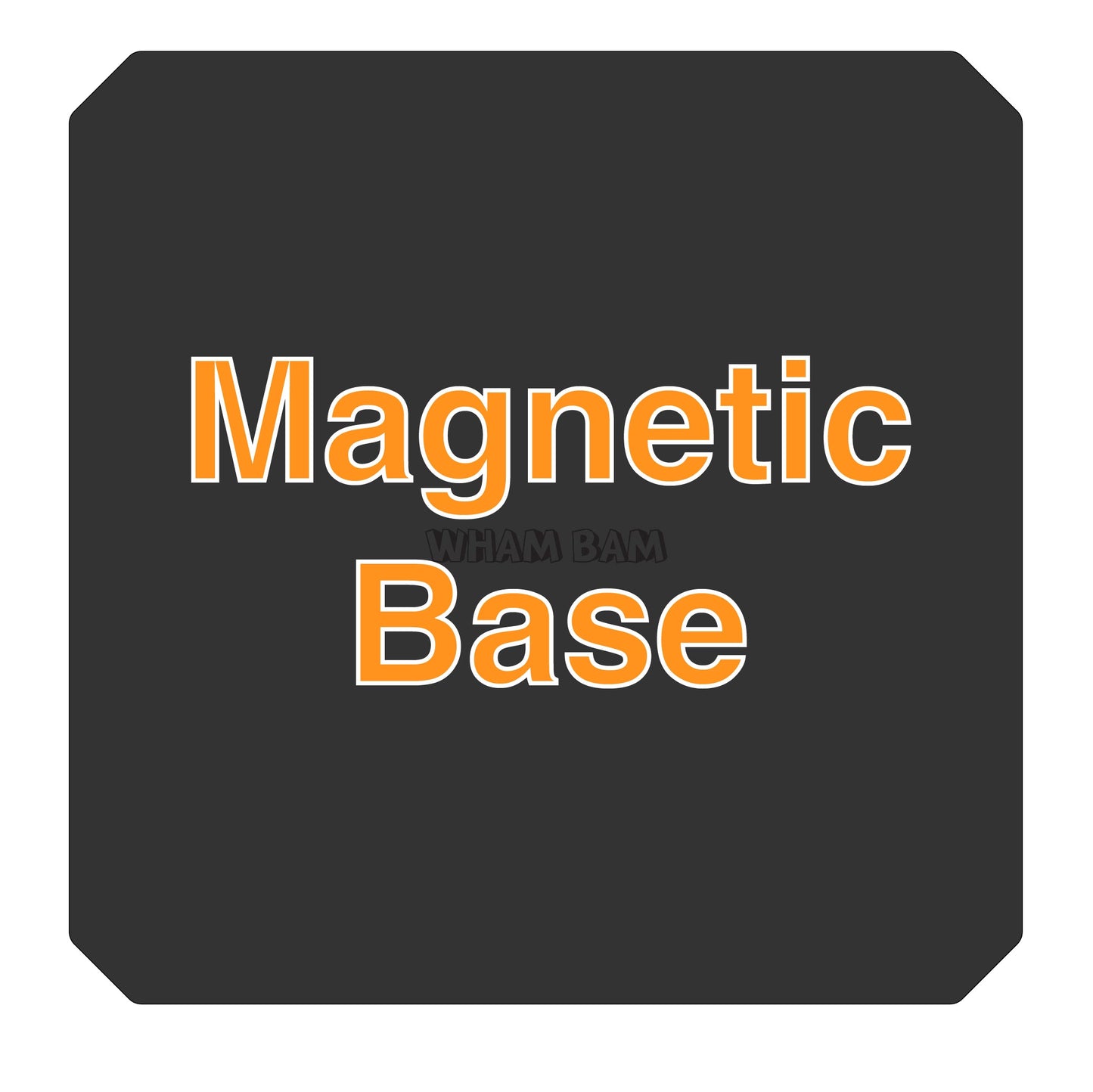 Magnetic Base - 220 x 220 - Anet A8,  Monoprice Maker Select Plus, Robo R2