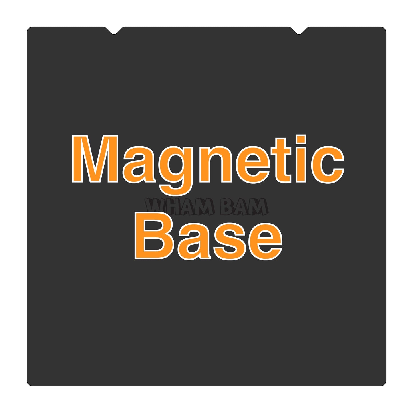 Magnetic Base - 235 x 235 (Alignment Notches) - Creality Ender 5S1