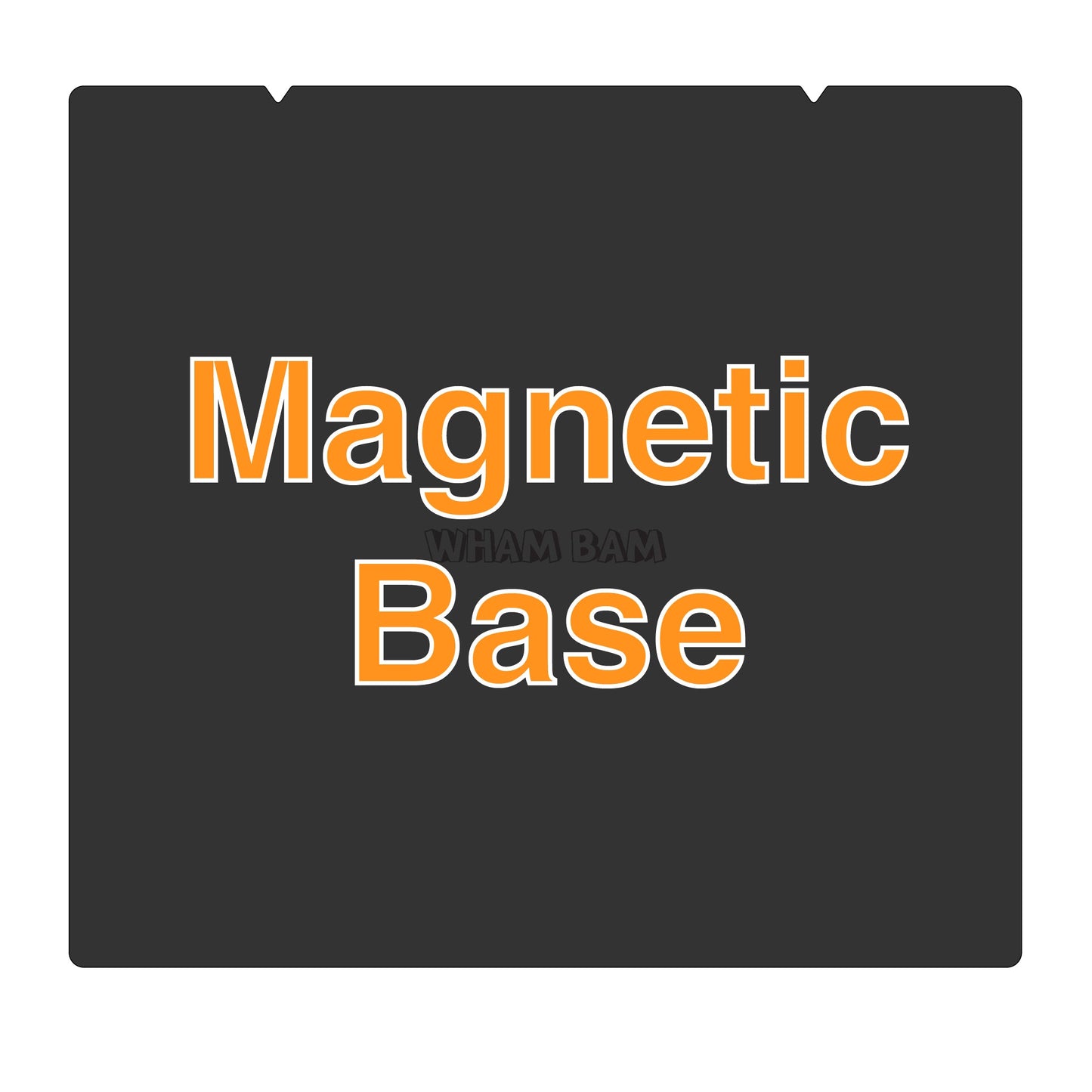 Magnetic Base - 254 x 235 - Prusa i3 MK3/S/+, Raise3D N1, MatterHackers Pulse