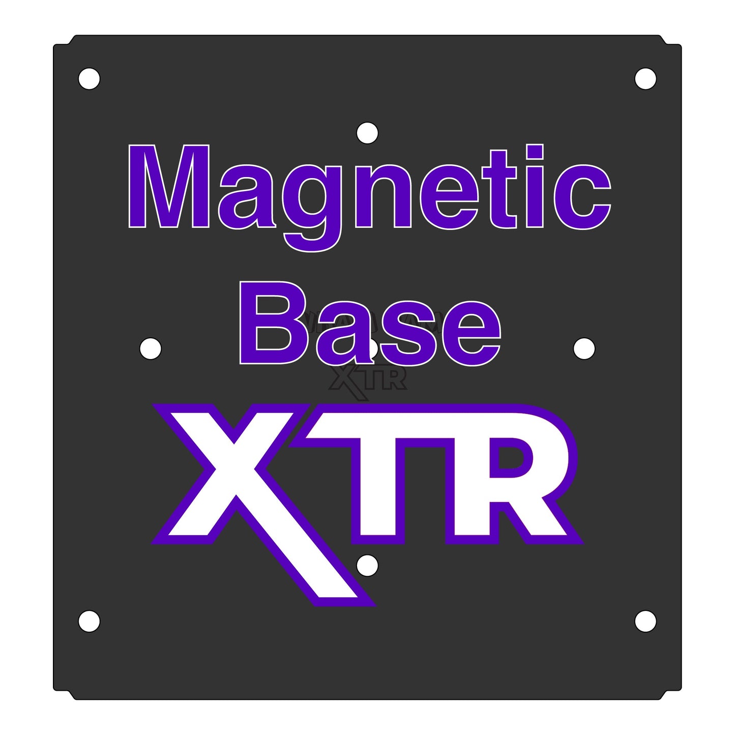 XTR FDM Magnetic Sheet - 367 x 347 - Raise3D Pro 3