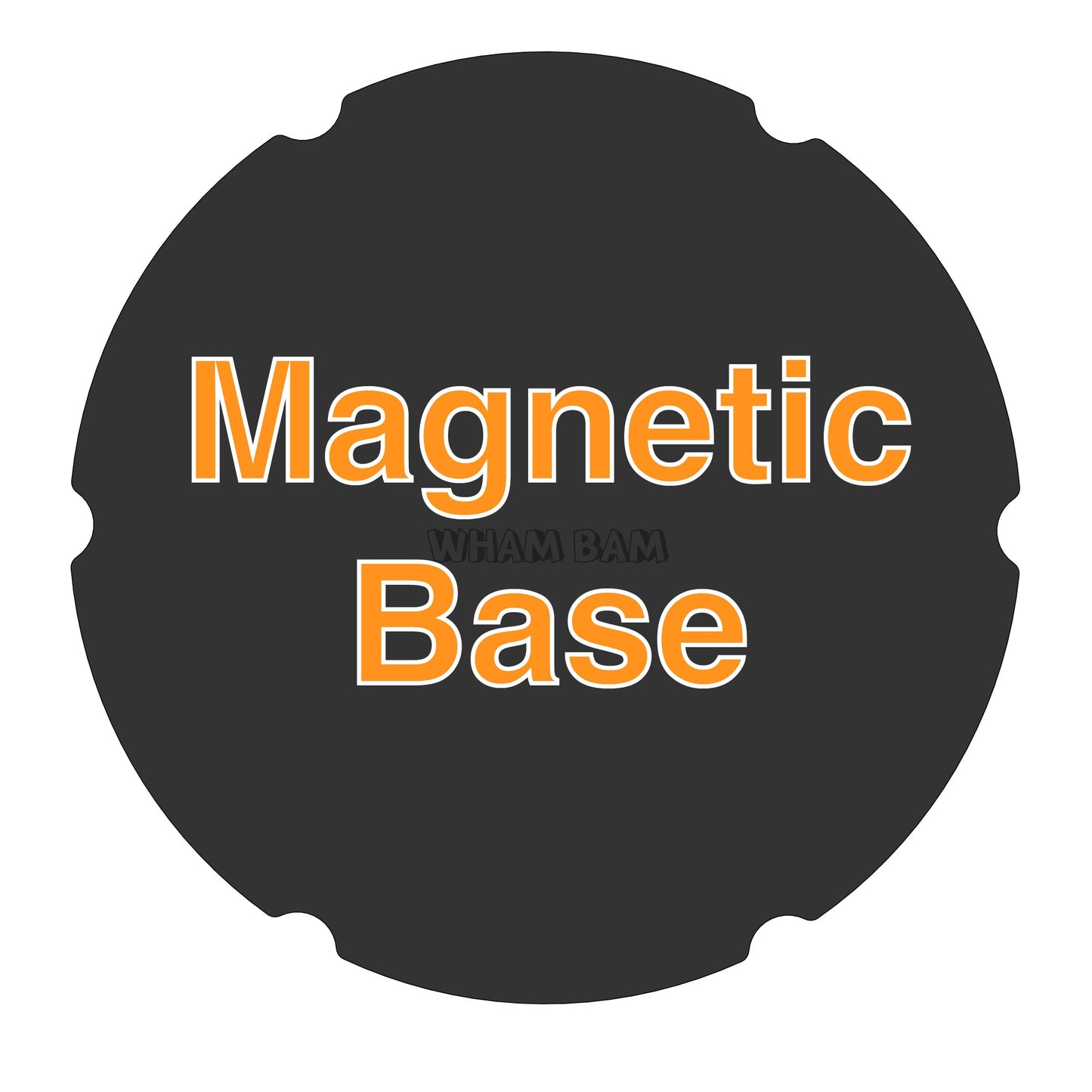 Magnetic Base - Ø220 - FLSun Delta Mini & Q5 Delta, SEEMECNC Orion & H2