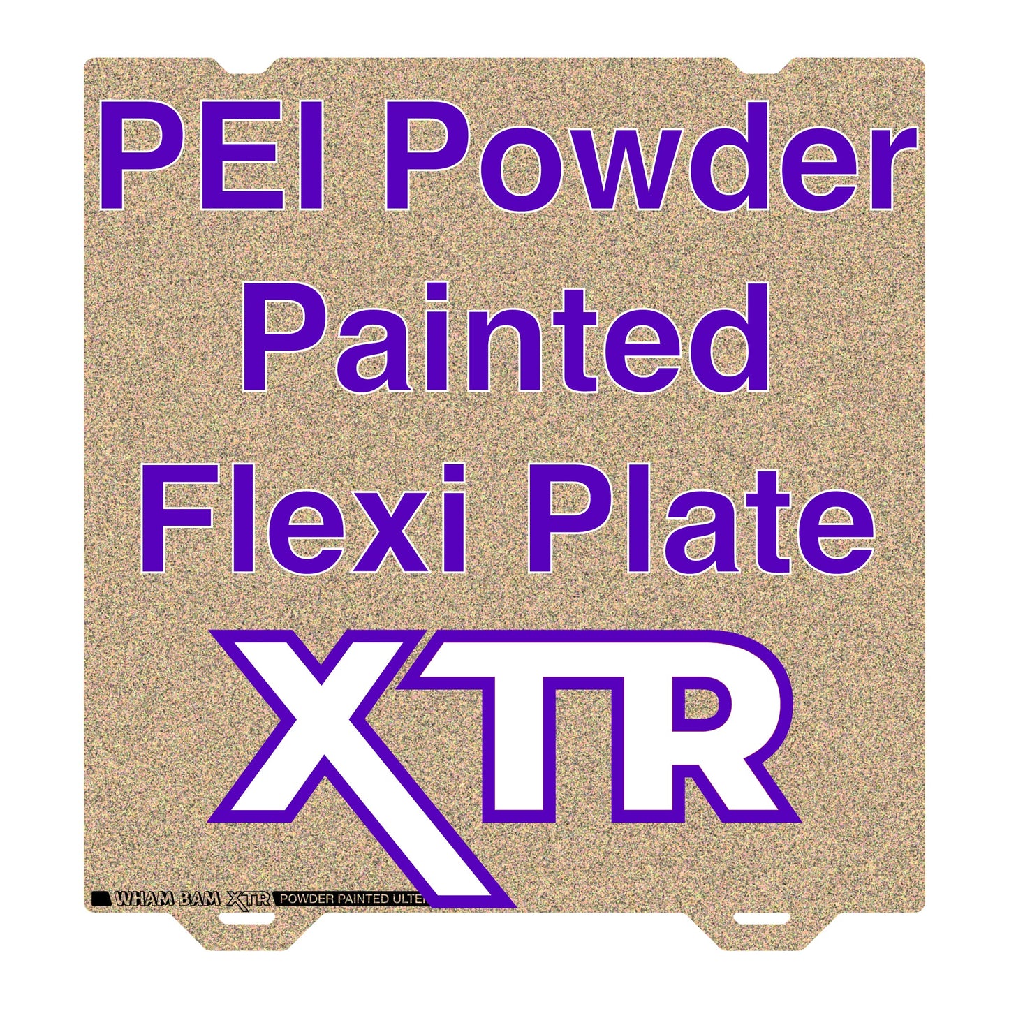 XTR Powder Painted PEI Flexi Plate - 315 x 310 - Creality K1 Max, Ender 3 S1 Plus, CR10 Smart Pro
