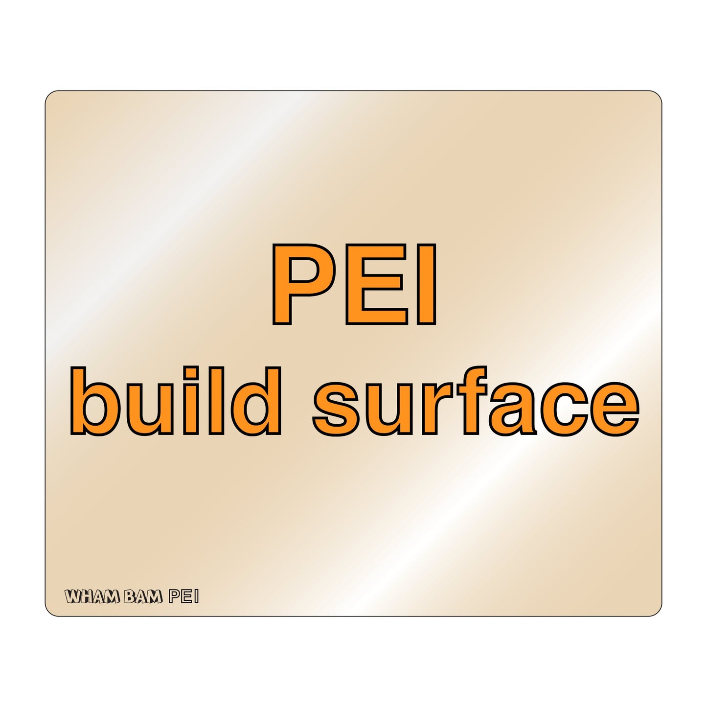 PEI Build Surface - 340 x 325 - Railcore II 300ZL