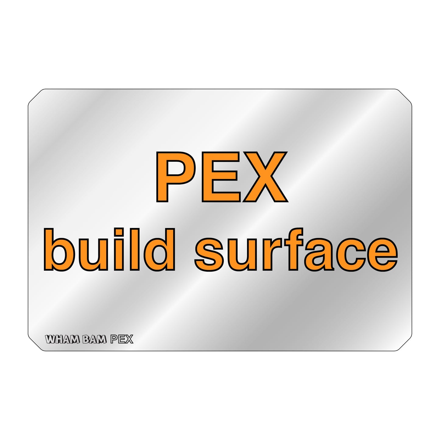 PEX Build Surface - 232 x 154  -  Flashforge Creator Pro