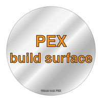 PEX Build Surface - 310Ø No Cut Outs - Tractus T850, Flsun V400