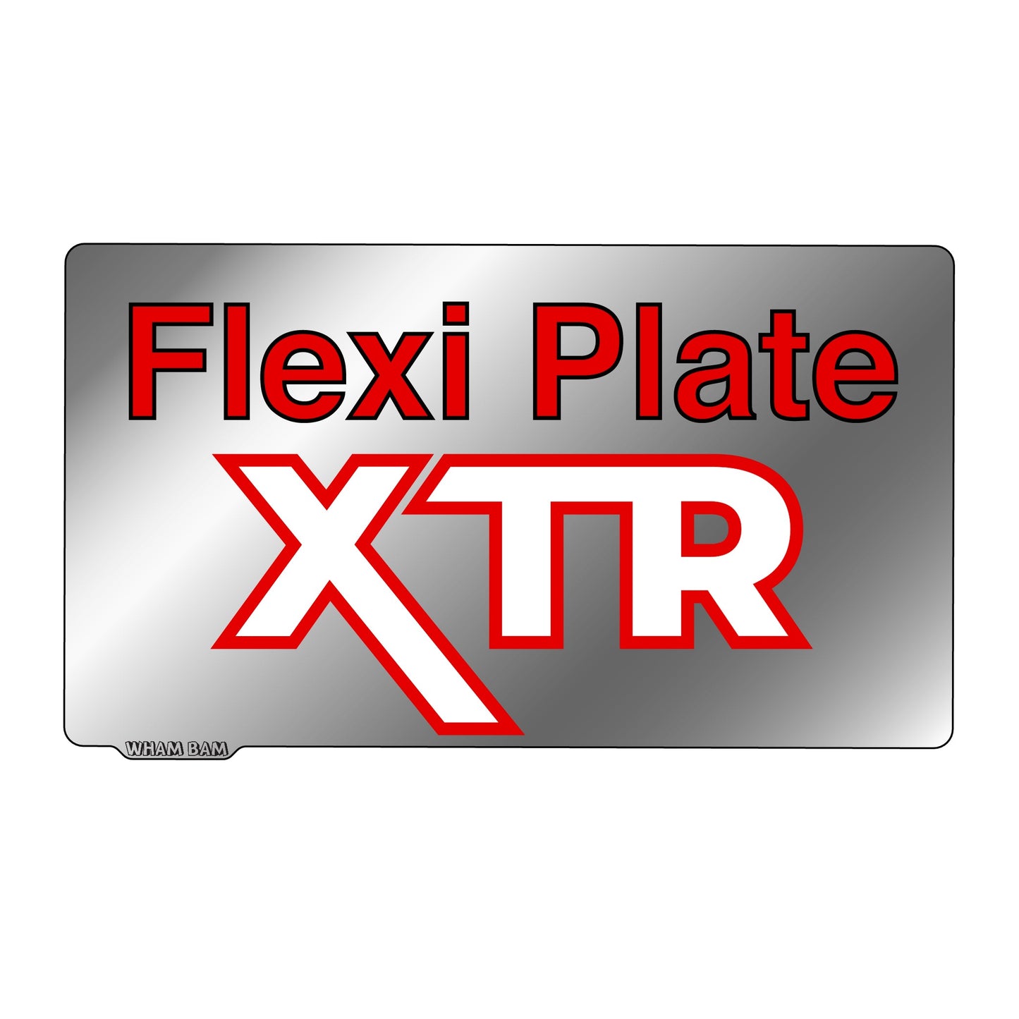 XTR Resin Flexi Plate - 225 x 129 - Elegoo Saturn 2 8K, Saturn 8K, Saturn 3, Saturn 3 Ultra