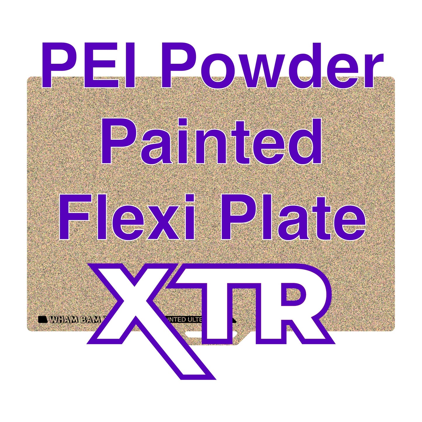 XTR Powder Painted PEI Flexi Plate - 367 x 254 - Raise3D E2