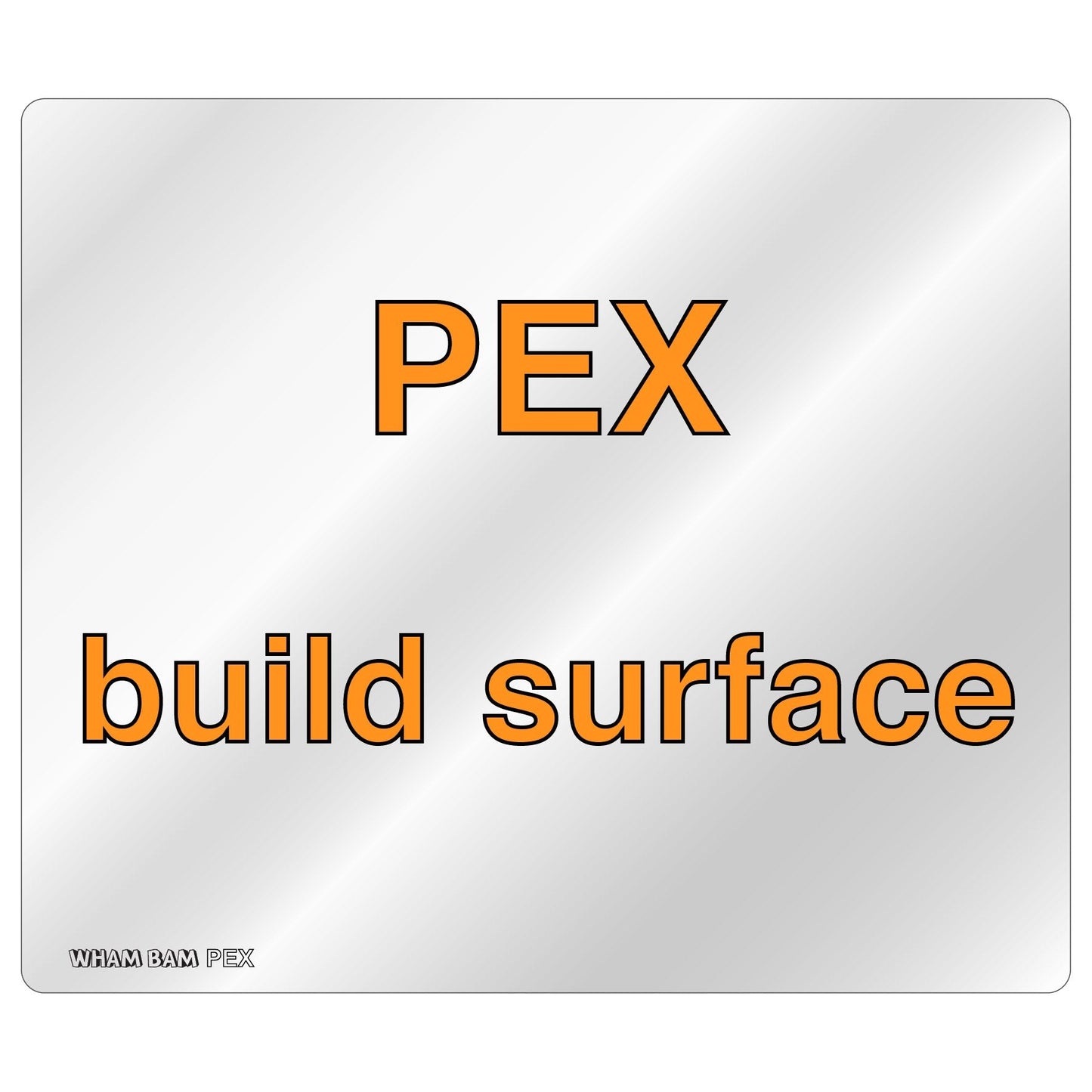PEX Build Surface (.19mm) - 258 x 230 - Ultimaker S2/S2+/S3 and Eryone ER 20